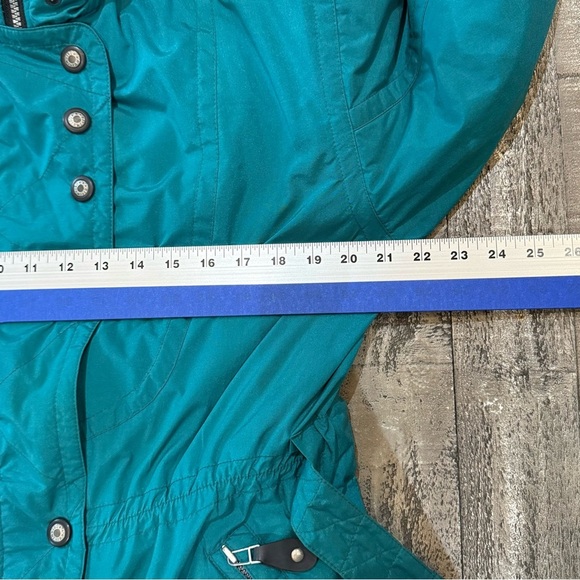 Obermeyer Ski Jacket Green 80s Retro Size 10 Vintage - Picture 11 of 13